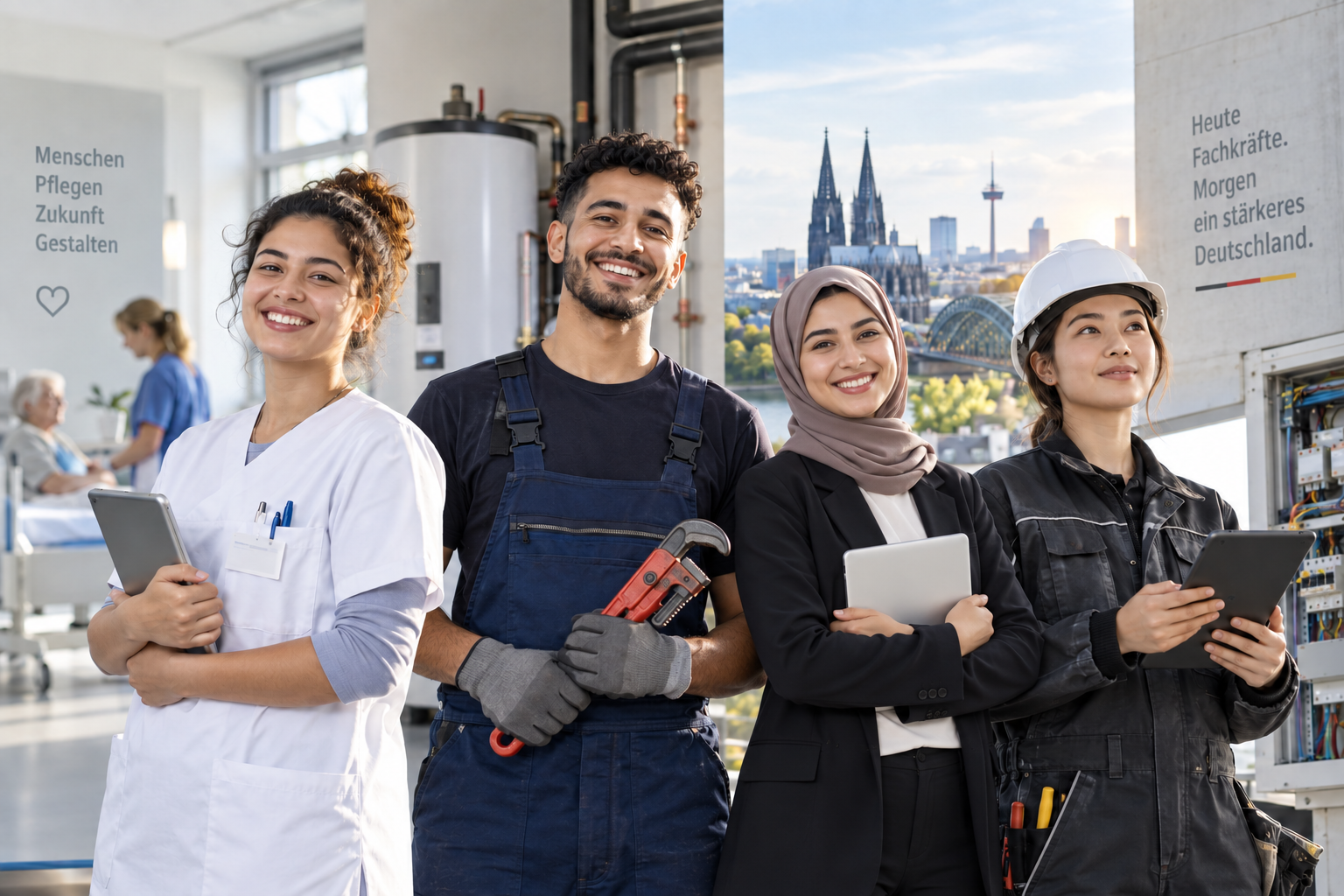 Deutschland braucht Fachkräfte und Auszubildende – Chancen für internationale Talente